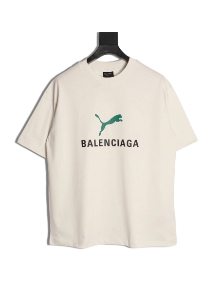 Balenciaga Puma joint round neck short-sleeved T-shirt,Balenciaga