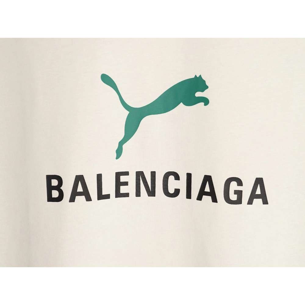 Balenciaga Puma joint round neck short-sleeved T-shirt,Balenciaga