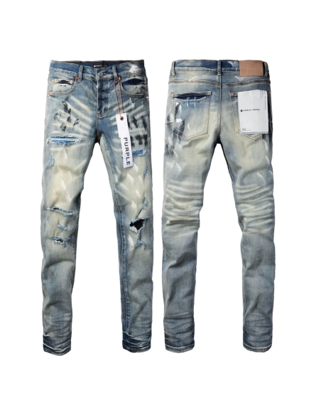 Purple Fashion Jeans USA 001