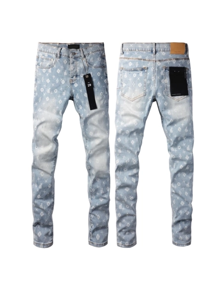 Purple Fashion Jeans USA 002