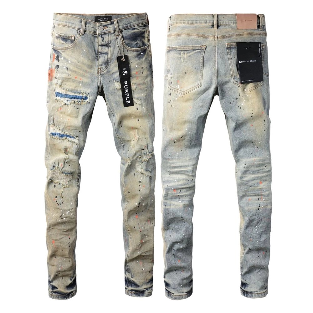 Purple Fashion Jeans USA 003