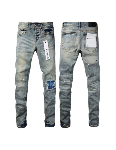 Purple Fashion Jeans USA 004