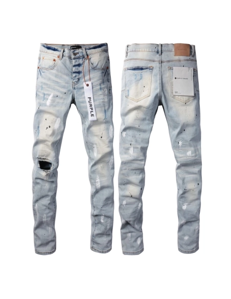 Purple Fashion Jeans USA 005