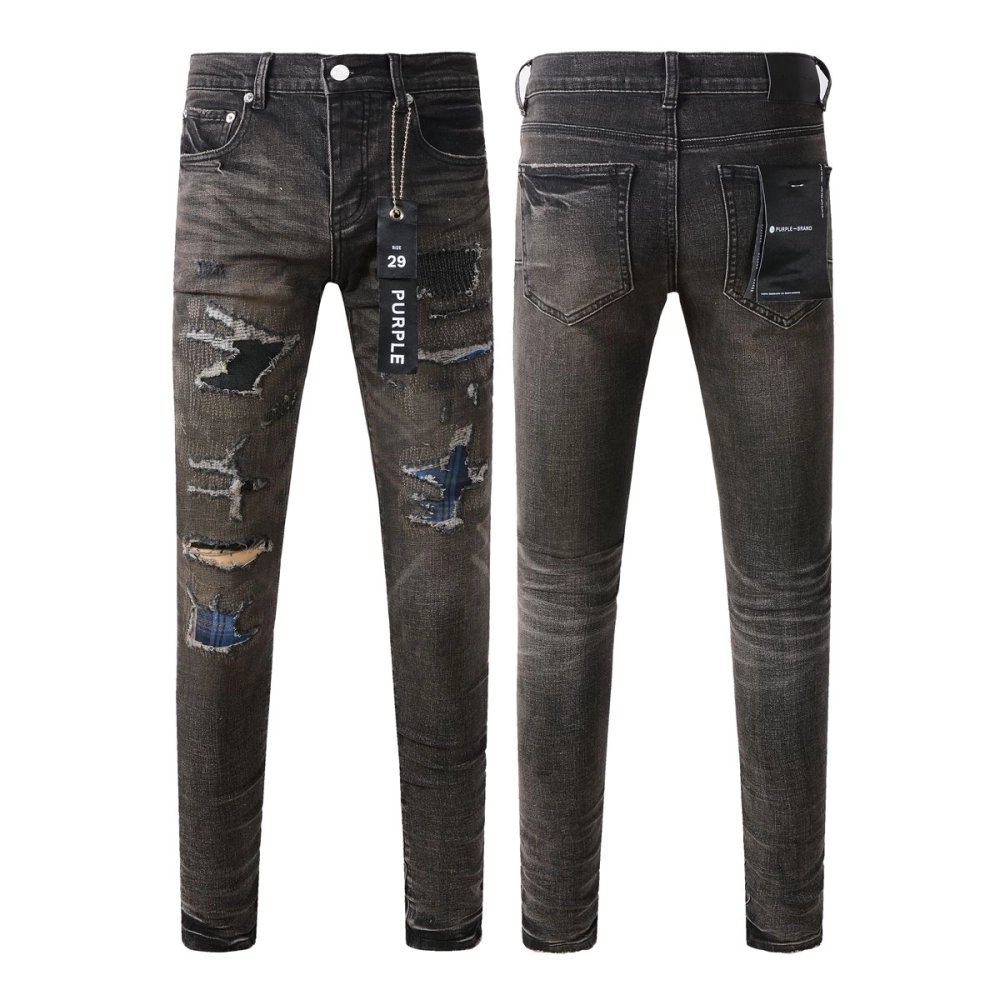 Purple Fashion Jeans USA 007