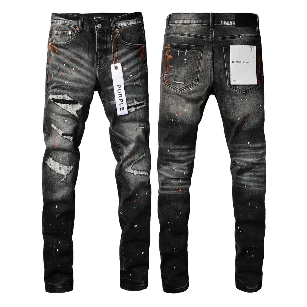 Purple Fashion Jeans USA 013