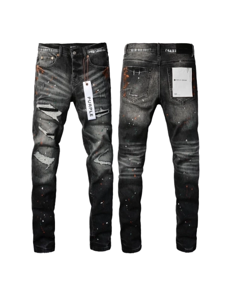 Purple Fashion Jeans USA 013