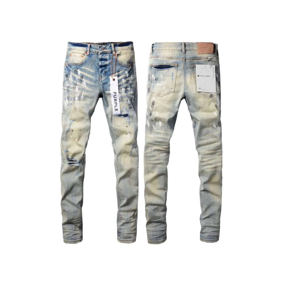 Purple Fashion Jeans USA 016