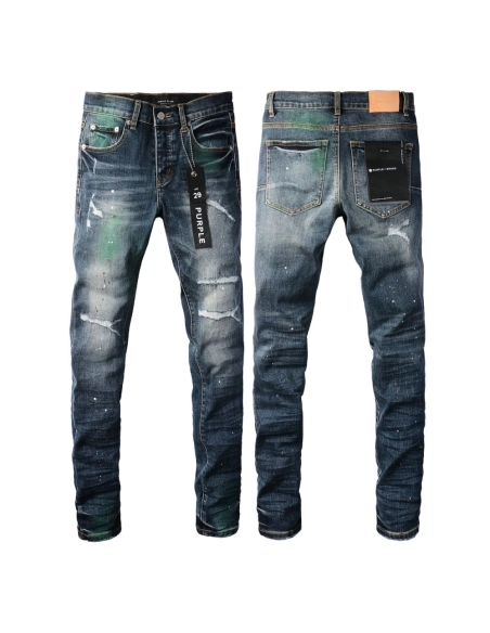 Purple Fashion Jeans USA 018