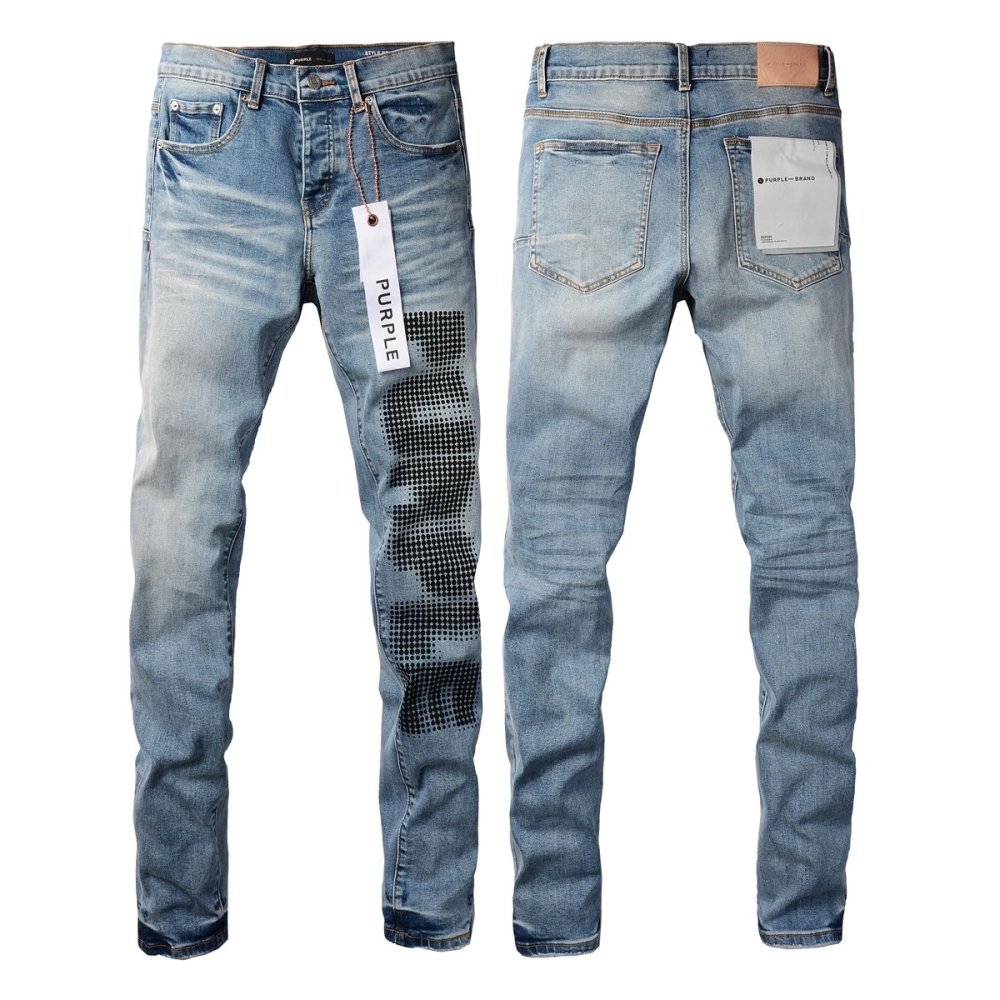 Purple Fashion Jeans USA 019