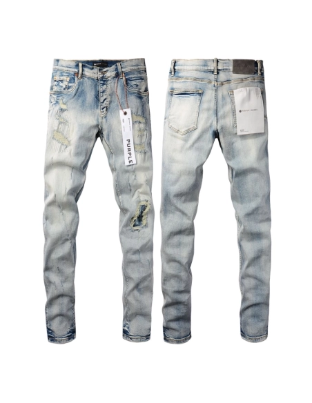 Purple Fashion Jeans USA 021