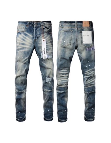 Purple Fashion Jeans USA 027