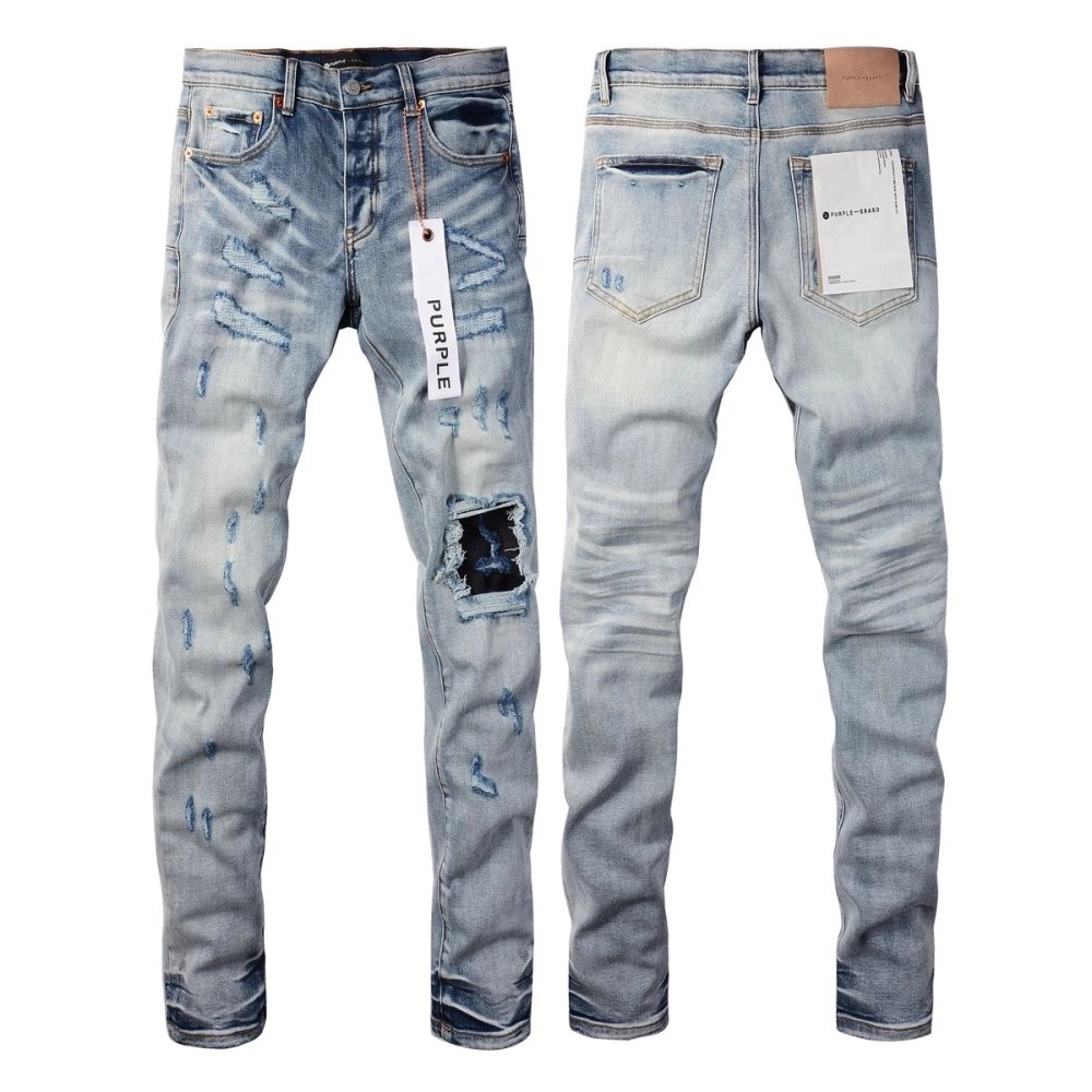 Purple Fashion Jeans USA 028