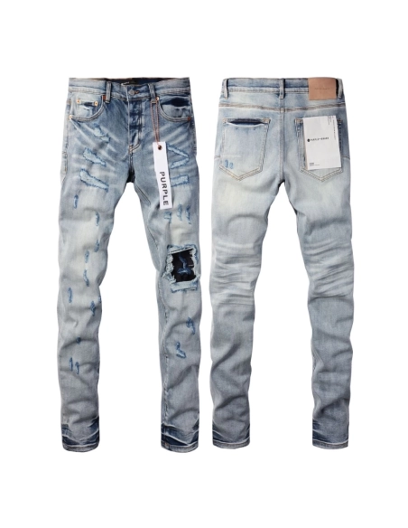 Purple Fashion Jeans USA 028