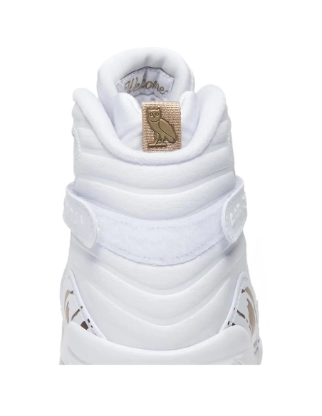 OVO x Air Jordan 8 Retro White,AIR JORDAN 8