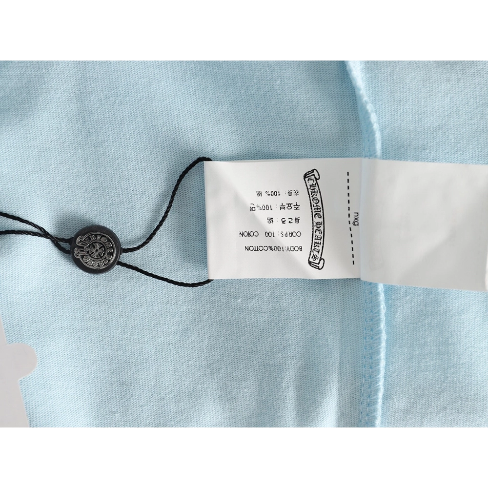 Chrome Hearts foam horseshoe long-sleeved T-shirt TSK1,Chrome Hearts