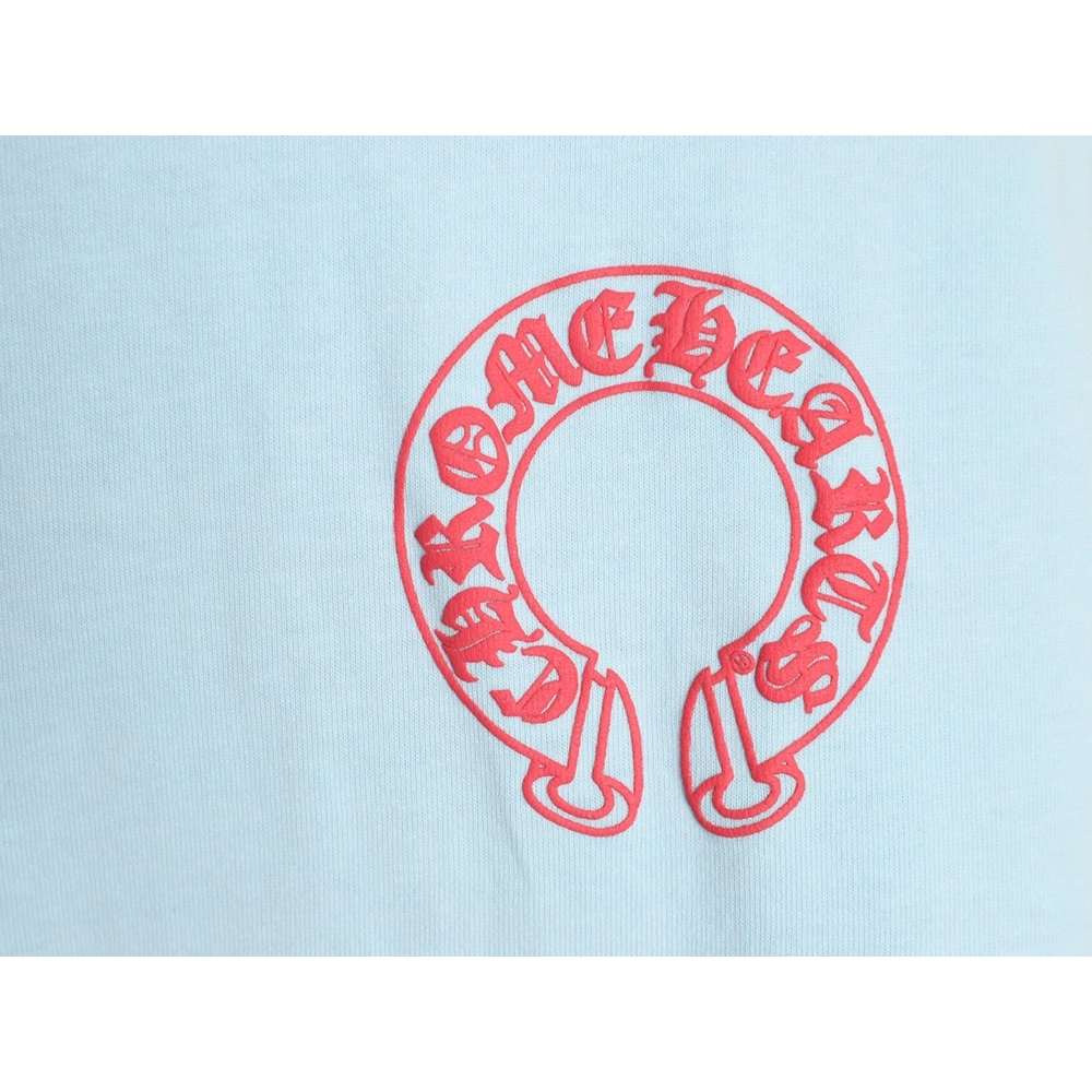 Chrome Hearts foam horseshoe long-sleeved T-shirt TSK1,Chrome Hearts