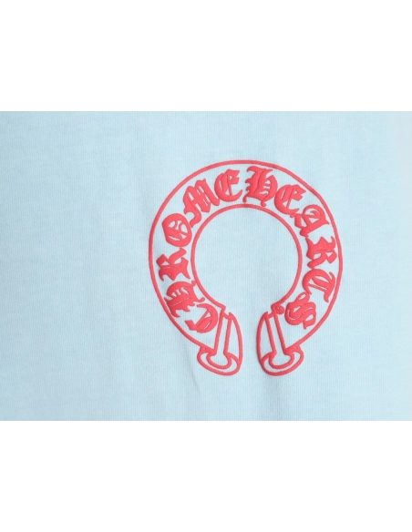 Chrome Hearts foam horseshoe long-sleeved T-shirt TSK1,Chrome Hearts