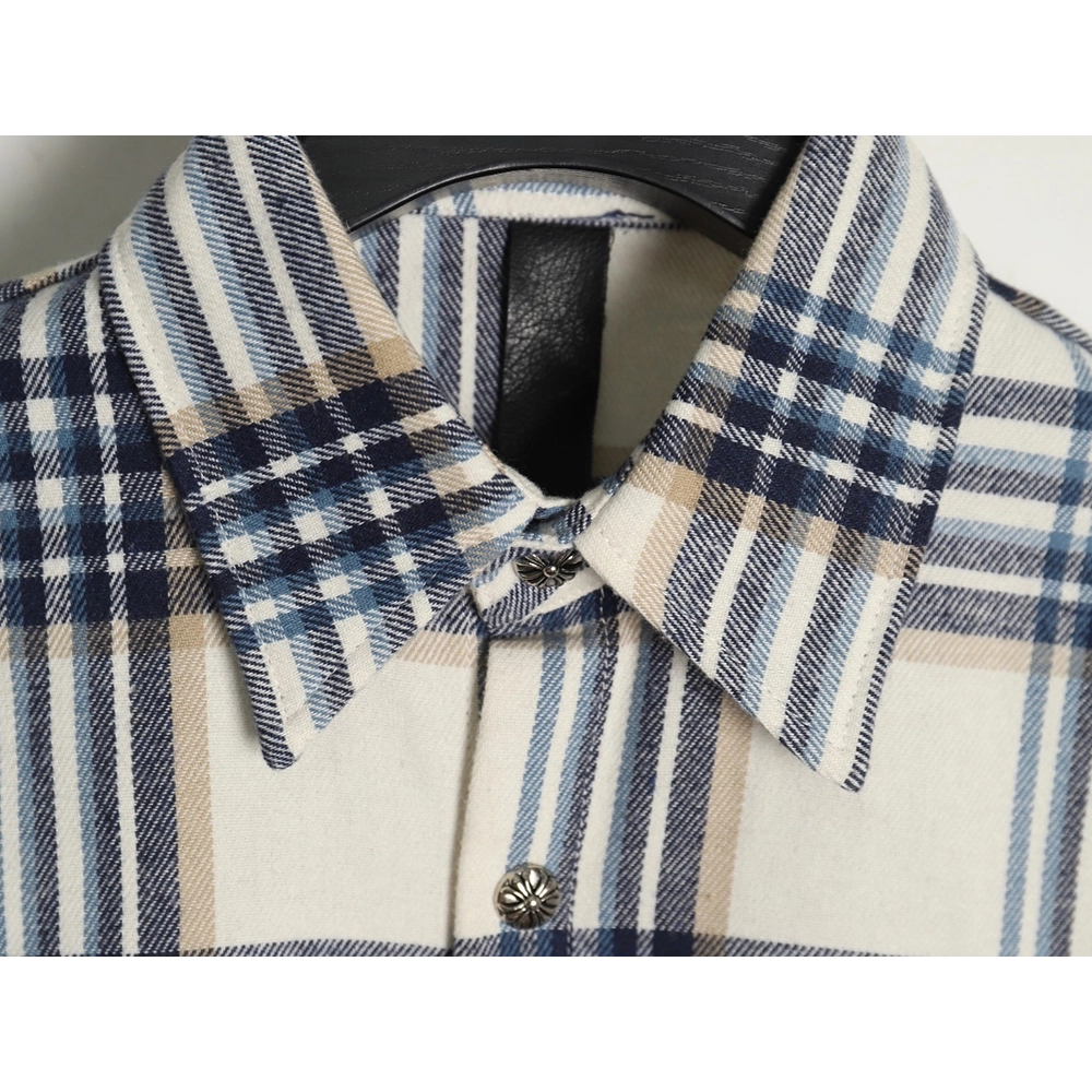Chrome Hearts Patch Cross Shirt Jacket,Chrome Hearts