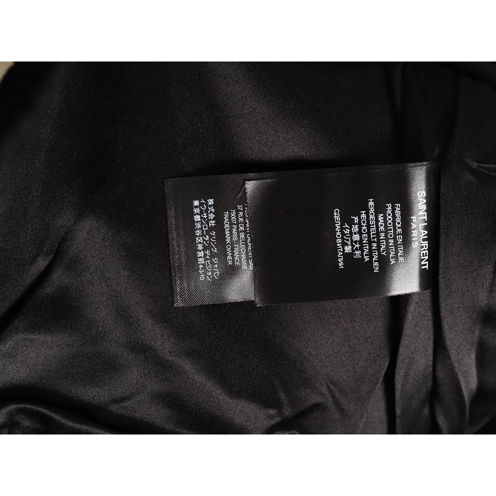 Saint Laurent Paris Signature Baseball Jacket,Saint Laurent