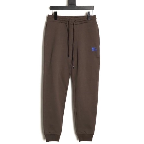 Burberry embroidered warhorse back pocket logo trousers,Burberry