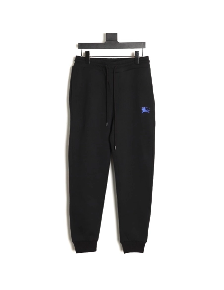 Burberry embroidered warhorse back pocket logo trousers TSK1,Burberry