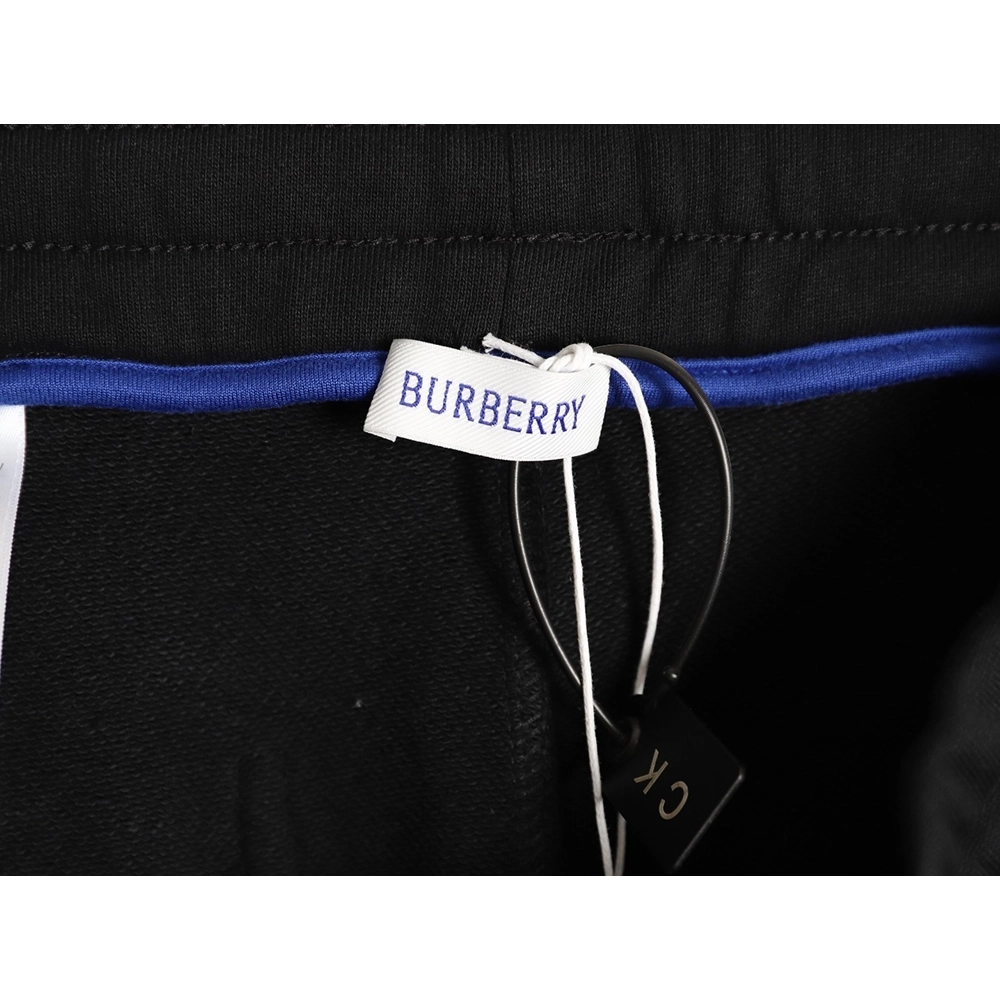 Burberry embroidered warhorse back pocket logo trousers TSK1,Burberry