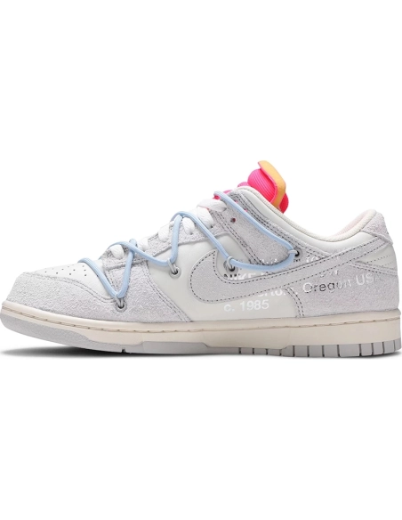 OffWhite x Dunk Low Lot 38 of 50,Dunk SB,NIKE SHOES Reps