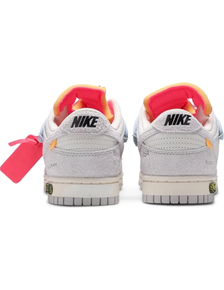 OffWhite x Dunk Low Lot 38 of 50,Dunk SB,NIKE SHOES Reps
