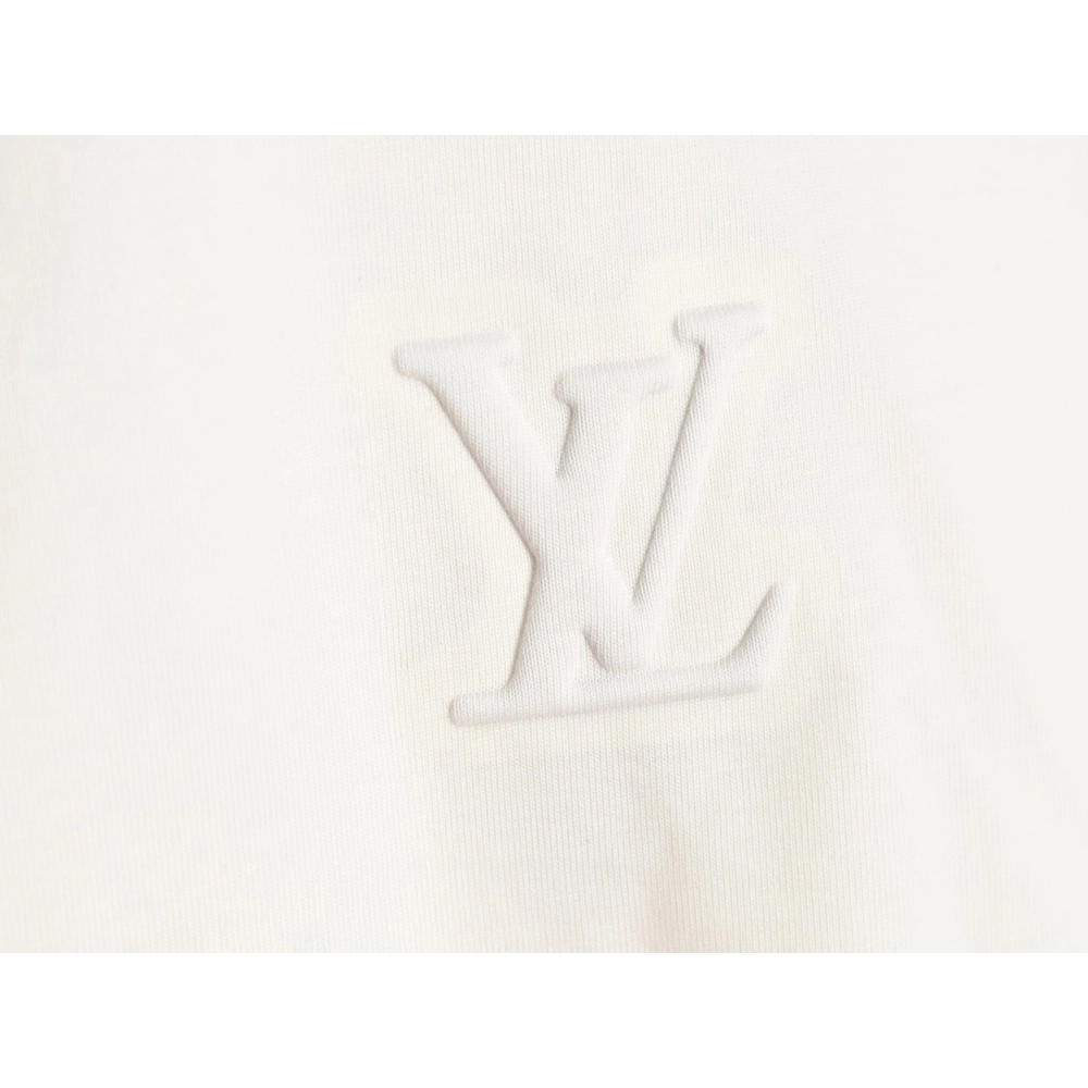 Louis Vuitton chest lettering embossed long sleeves,Louis Vuitton