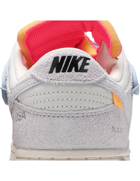 OffWhite x Dunk Low Lot 38 of 50,Dunk SB,NIKE SHOES Reps