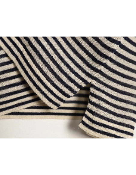 Loro Piana striped knitted Polo short-sleeved,Loro Piana