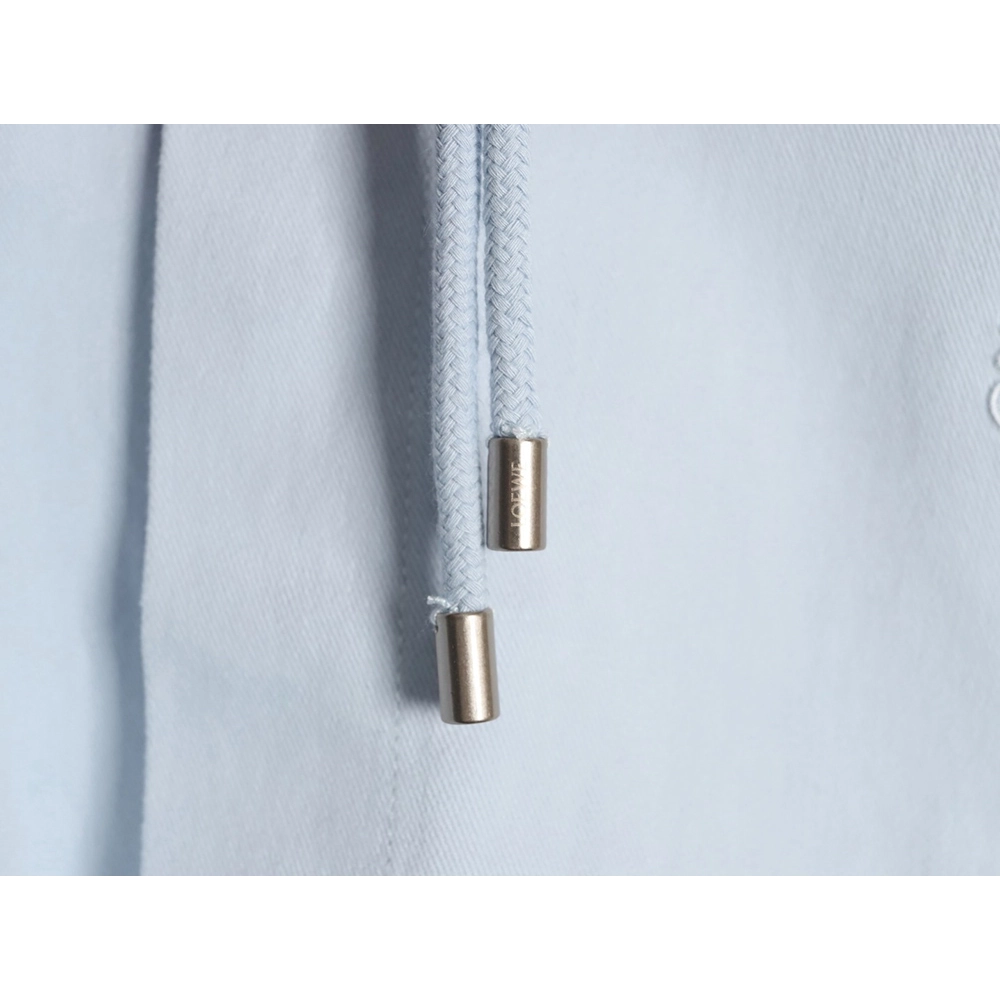 Loewe cotton detachable hooded long-sleeved shirt jacket,Loewe