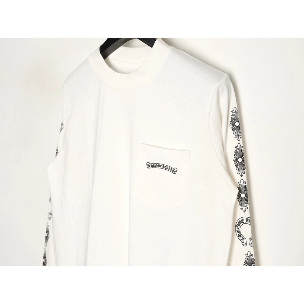 Chrome hearts back cross round neck long sleeves,Chrome Hearts
