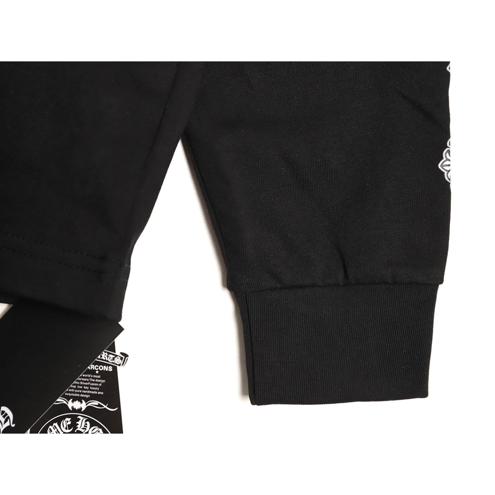 Chrome hearts back cross round neck long sleeves TSK1,Chrome Hearts