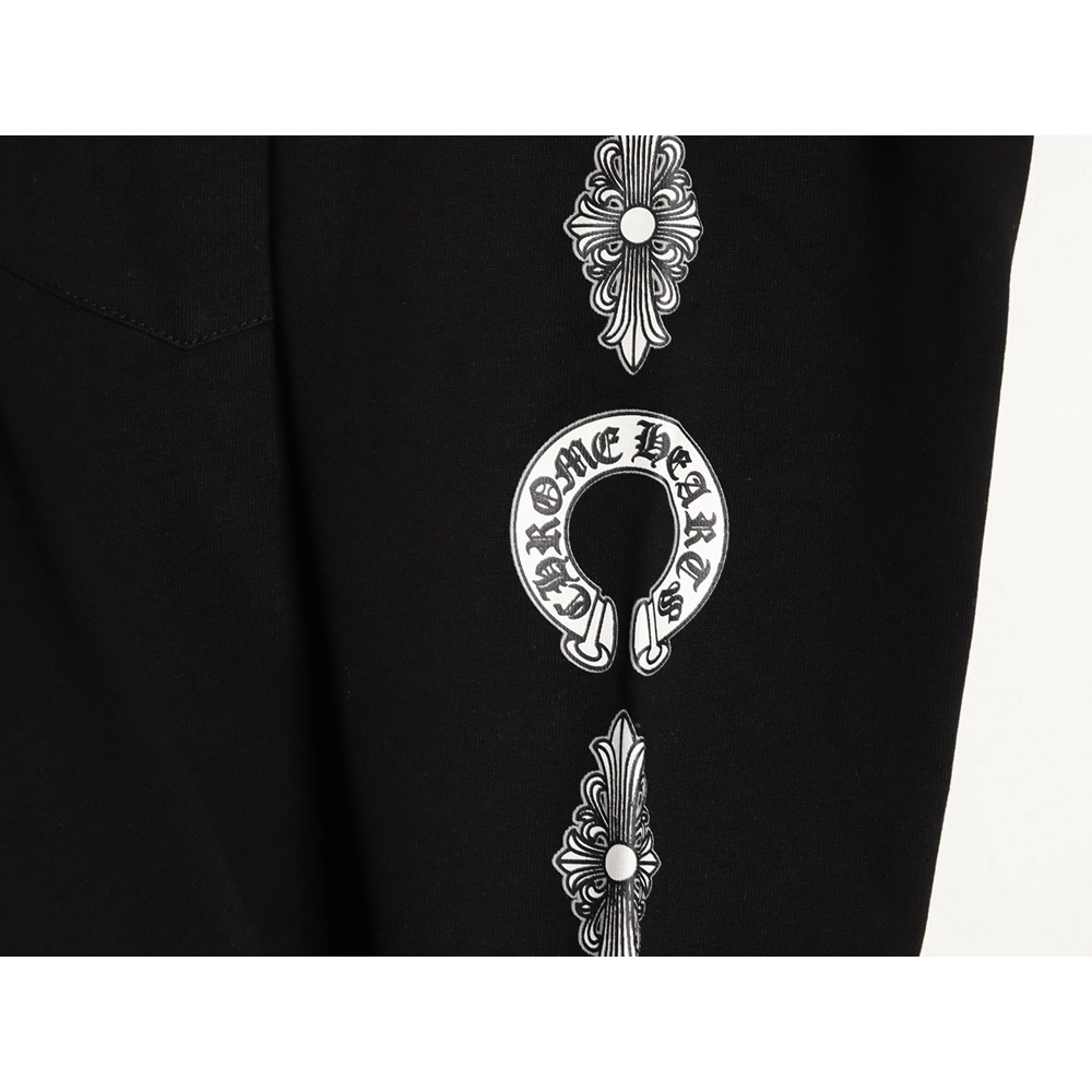 Chrome hearts back cross round neck long sleeves TSK1,Chrome Hearts