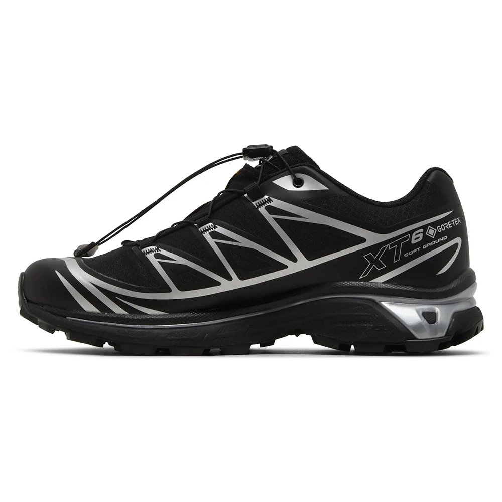 Salomon XT-6 GORE-TEX Black Silver,SALOMON SNEAKERS