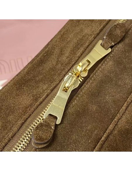 Miu Miu Suede Beau bags 5BB117 34X23X10cm,Miu Miu Bags