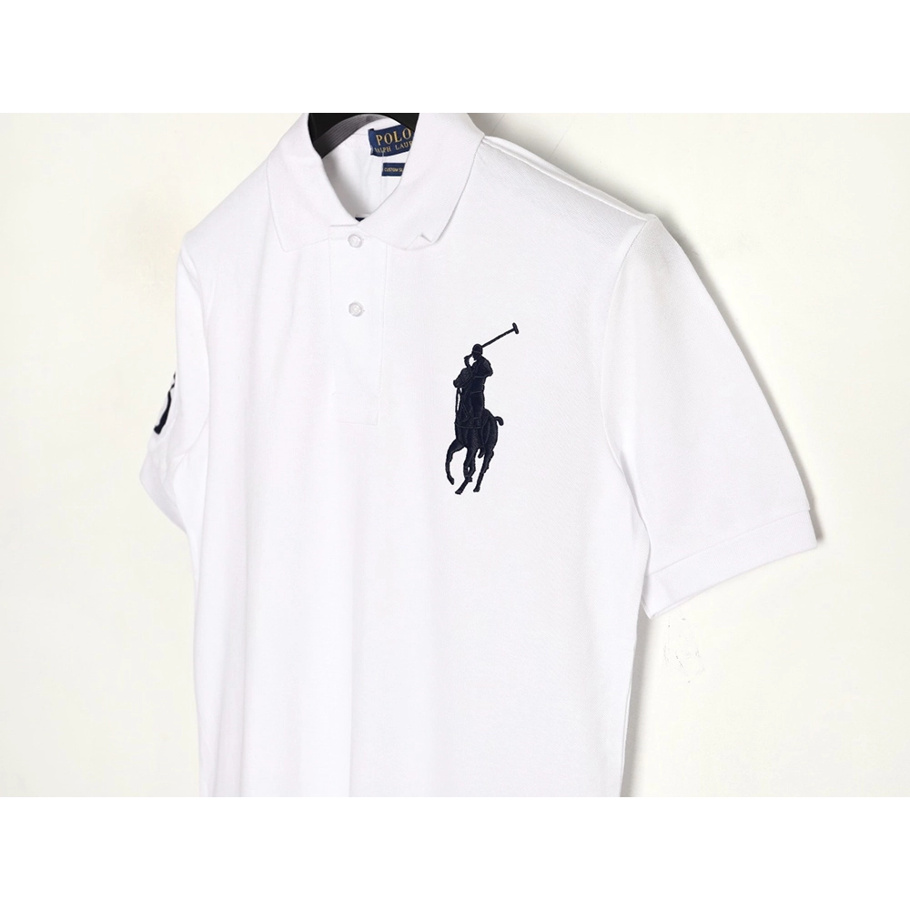 Ralph Lauren Big Pony short-sleeved polo shirt with embroidered logo,Ralph Lauren