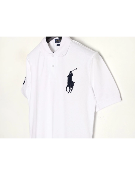 Ralph Lauren Big Pony short-sleeved polo shirt with embroidered logo,Ralph Lauren