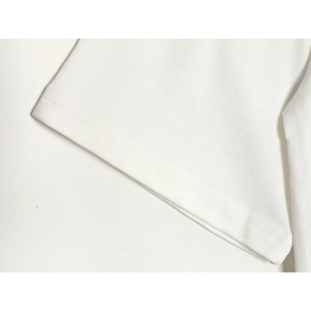 Fendi Little Monster Eyes FF Leather Brand Pocket Short Sleeve,Fendi