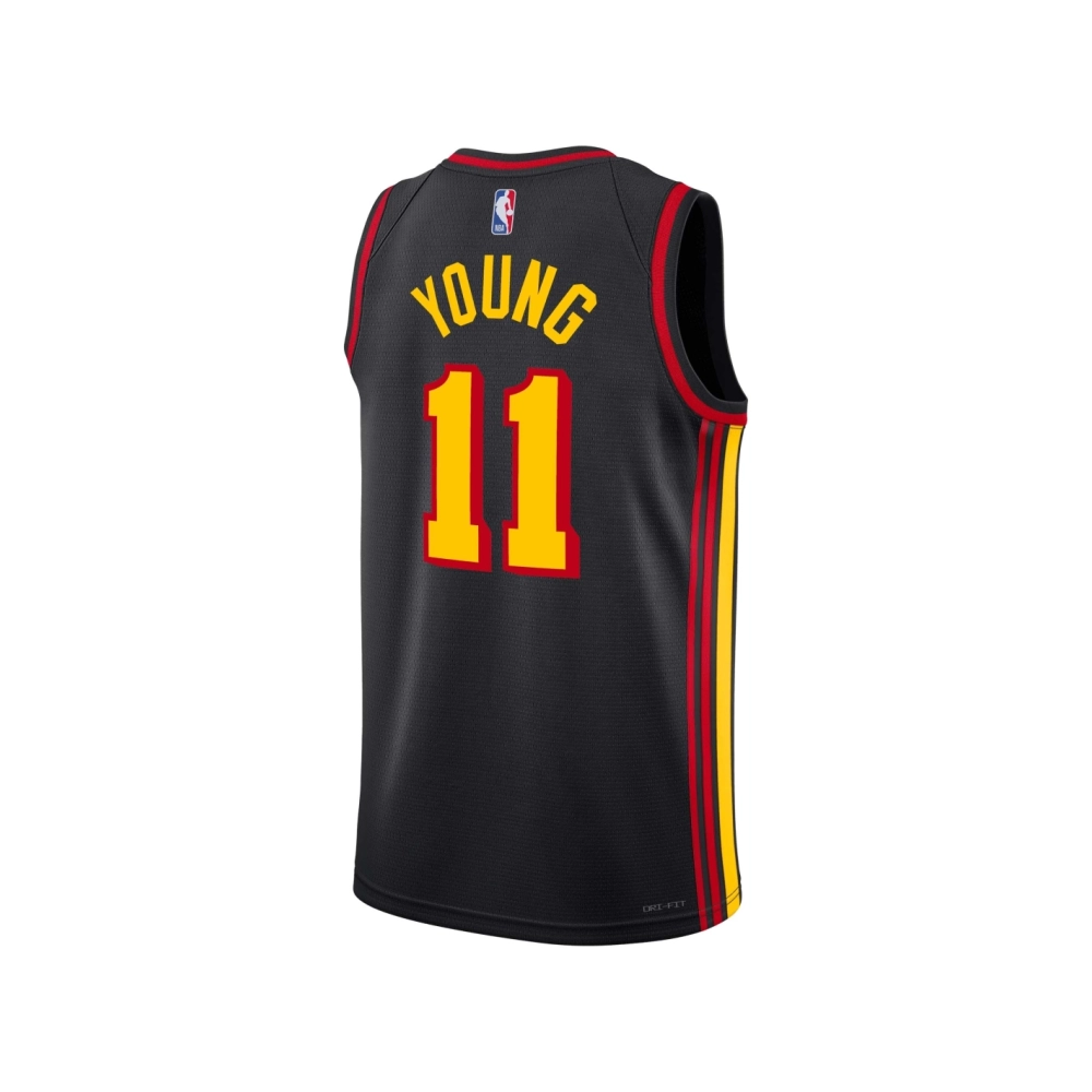 Unisex Atlanta Hawks Trae Young Black Swingman Jersey - Statement Edition,Atlanta Hawks,NBA,JERSEY with free shipping