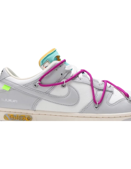 OffWhite x Dunk Low Lot 21 of 50,Dunk SB,NIKE SHOES Reps