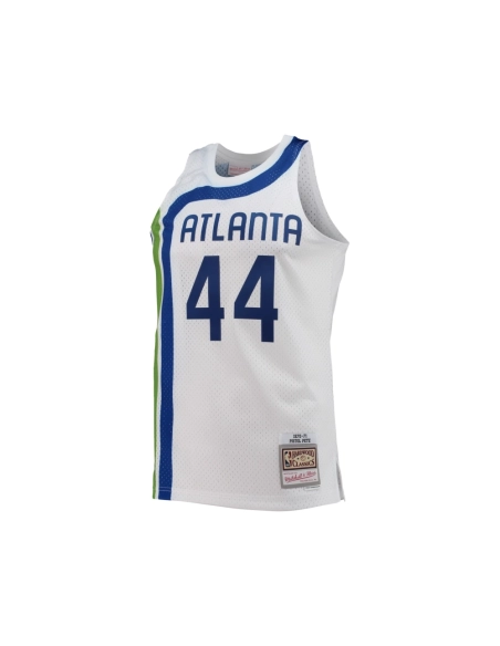 Mens Atlanta Hawks Pete Maravich White 1970 71 Hardwood Classics Swingman Jersey,Atlanta Hawks,NBA,JERSEY with free shipping