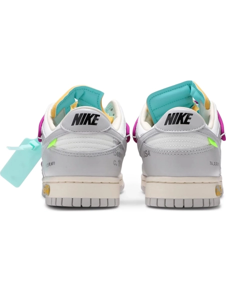OffWhite x Dunk Low Lot 21 of 50,Dunk SB,NIKE SHOES Reps