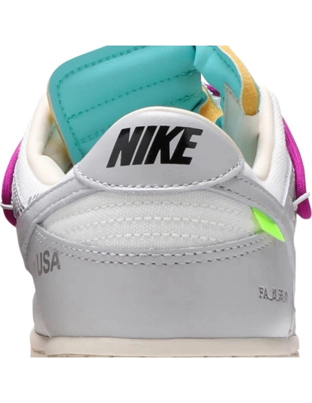 OffWhite x Dunk Low Lot 21 of 50,Dunk SB,NIKE SHOES Reps