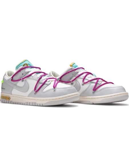 OffWhite x Dunk Low Lot 21 of 50,Dunk SB,NIKE SHOES Reps