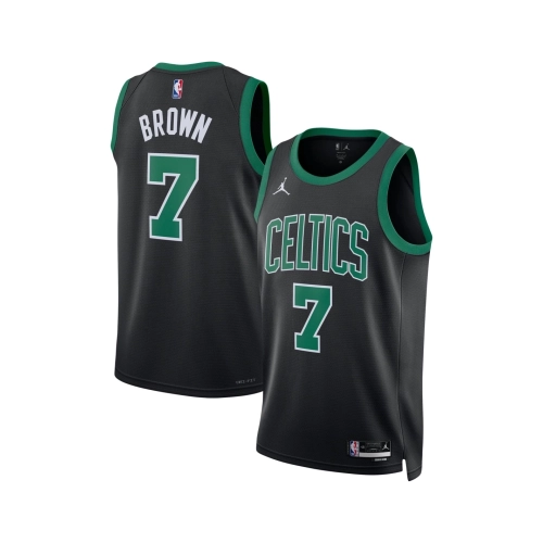 Unisex Boston Celtics Jaylen Brown Black Swingman Jersey - Statement Edition,Boston Celtics,NBA,JERSEY with free shipping