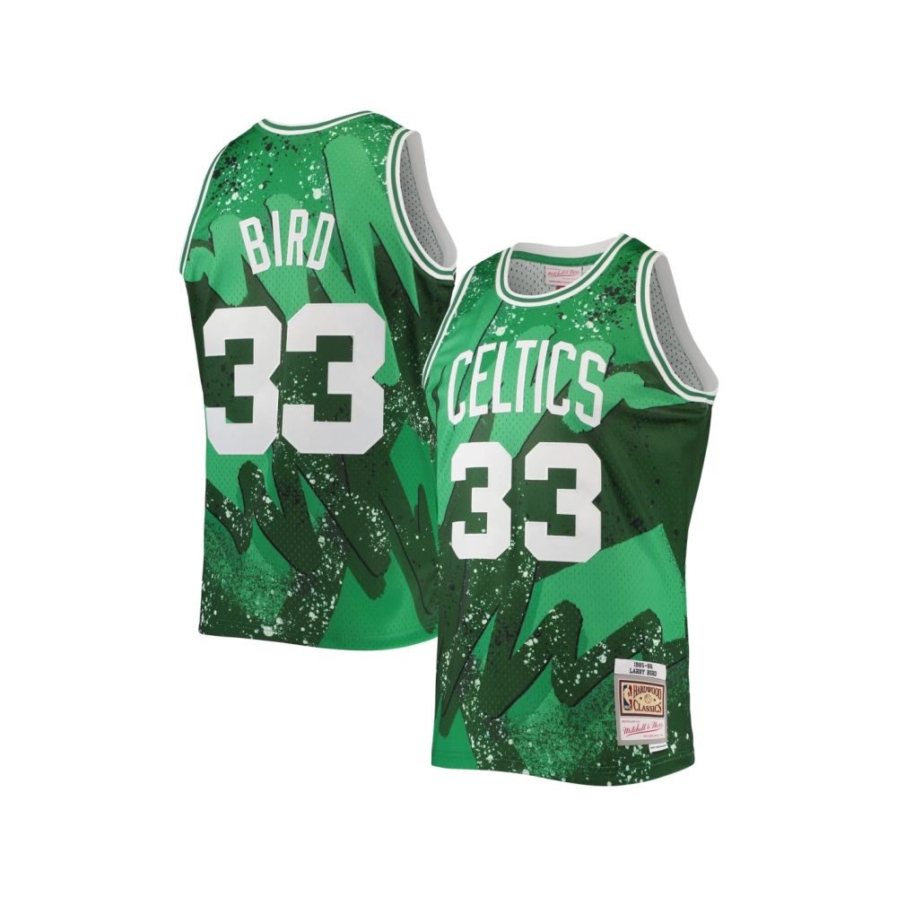 Mens Boston Celtics Larry Bird Kelly Green Hardwood Classics 1985 86 Hyper Hoops Swingman Jersey,Boston Celtics,NBA,JERSEY with 