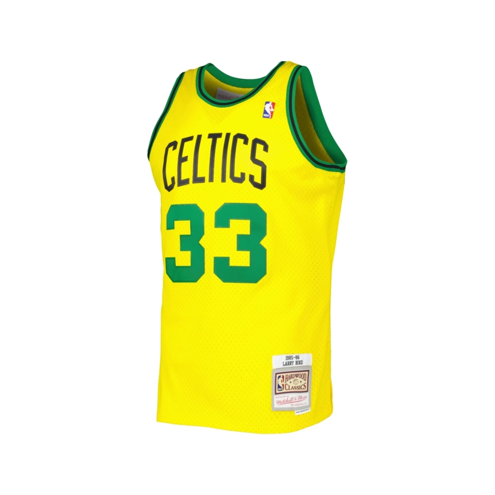Mens Boston Celtics Larry Bird Gold 1985-86 Hardwood Classics Reload 3.0 Swingman Jersey,Boston Celtics,NBA,JERSEY with free shi