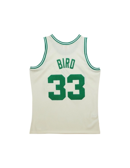 Mens Boston Celtics Larry Bird Cream Chainstitch Swingman Jersey,Boston Celtics,NBA,JERSEY with free shipping